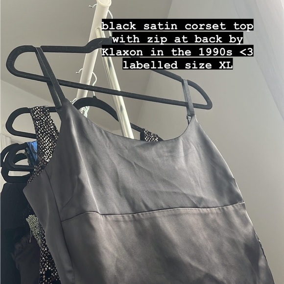 1990s satin corset top - Picture 3 of 3